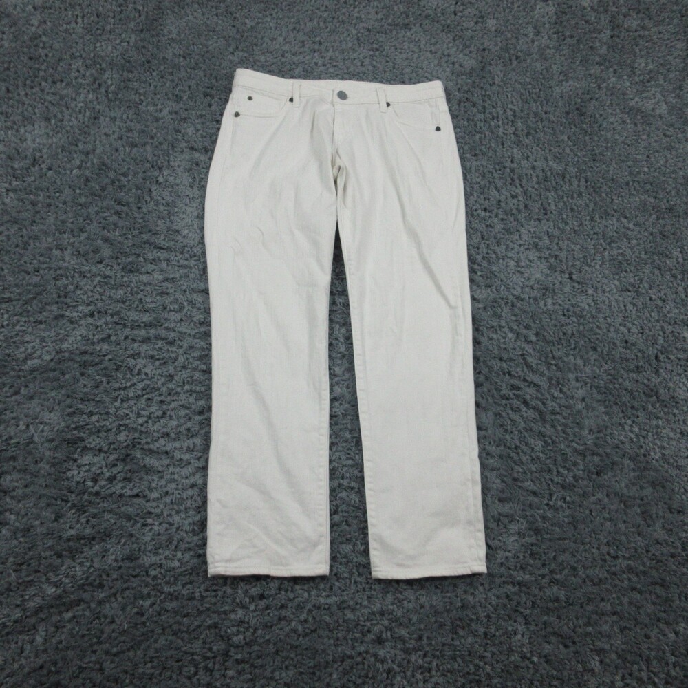 Kut From The Kloth Katy Boyfriend Pants Womens 6 Straight Leg Stretch 34x30*